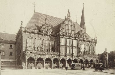 Municipio di Brema. Circa 1900 da Unbekannt