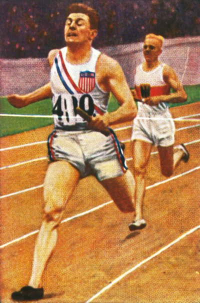 Ray Barbuti e Hermann Engelhard, staffetta 4 x 400m da Unbekannt