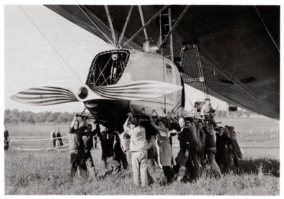Gondola posteriore, Zeppelin LZ 127 Graf Zeppelin, 1933 da Unbekannt