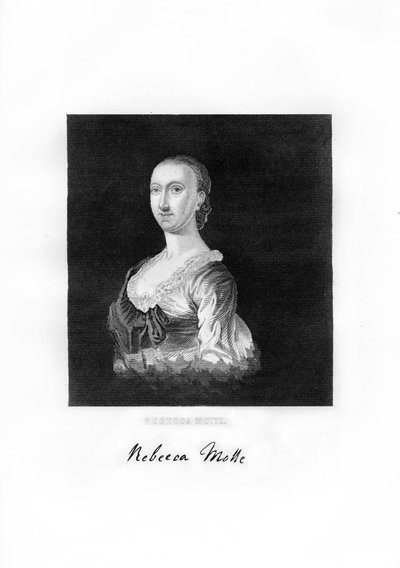 Rebecca Brewton Motte, patriota americana e proprietaria di piantagioni, 1872 da Unbekannt