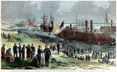 Riconquista di Baton Rouge, Louisiana, Guerra Civile Americana, 17 dicembre 1862 da Unbekannt