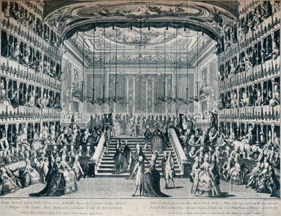 Ricevimento del Granduca e della Granduchessa di Russia al Teatro di San Bendetto, 1902 da Unbekannt