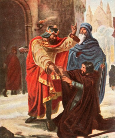 Riconciliazione di Re Ottone I con suo fratello Enrico, Duca di Baviera, 1936 da Unbekannt