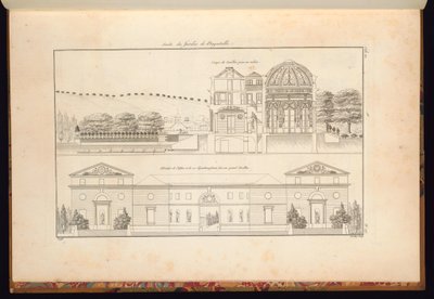 Raccolta di architettura civile... da Unbekannt