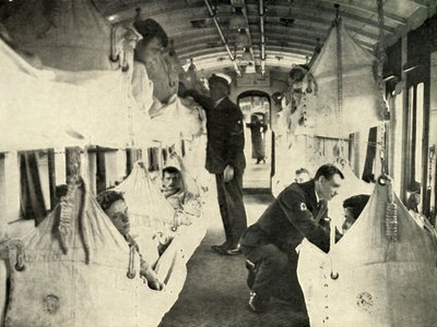 Treno della Croce Rossa, 1919 da Unbekannt