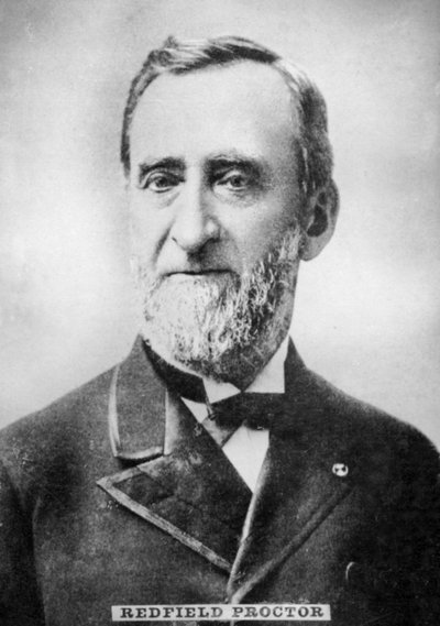 Redfield Proctor, 1831-1908, anni 1920 da Unbekannt