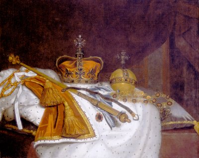 Regalia di Carlo II, 1670s da Unbekannt