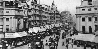 Regent Circus Oxford Circus, Londra, 1880s, 1926-1927 da Unbekannt