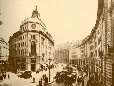 Regent Street ricostruita, c1930 da Unbekannt