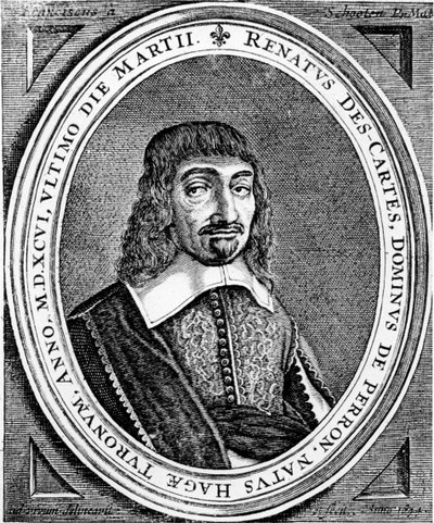 René Descartes, filosofo e matematico francese da Unbekannt