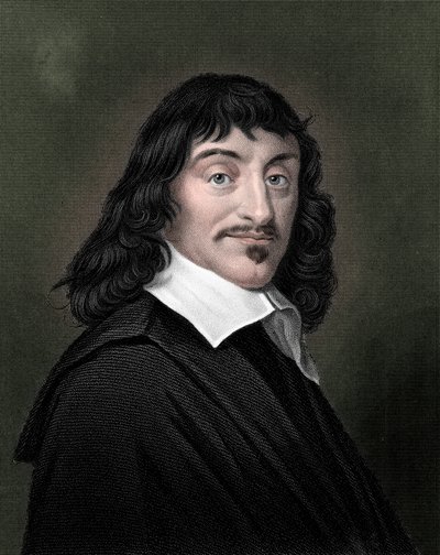 René Descartes, filosofo e matematico francese da Unbekannt