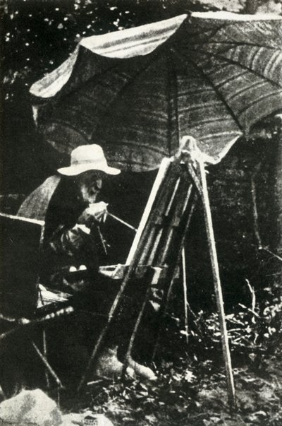 Renoir che dipinge all