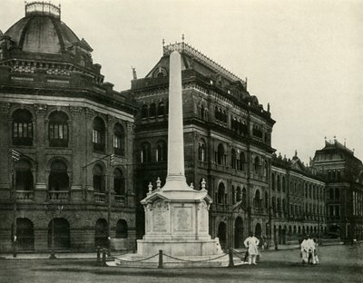 Replica del Monumento di Holwell eretto da Lord Curzon da Unbekannt