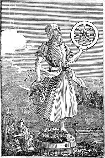 Rappresentazione di Crodon, 1834 da Unbekannt