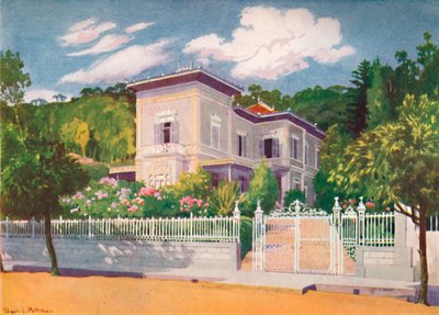 Residenza del Sig. Joseph Walker, Petropolis, 1914 da Unbekannt