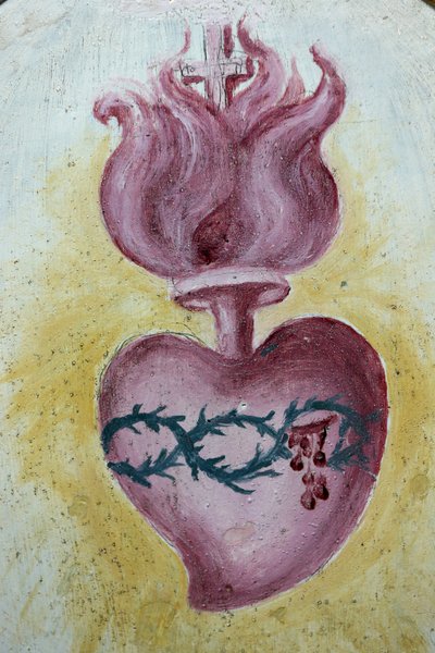 Restauro della chiesa barocca di Saint Gervais. Sacro Cuore. Rinnovamento della pittura da Unbekannt