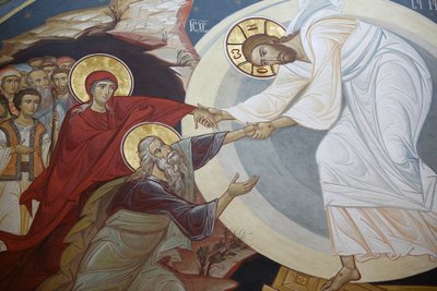 Resurrezione. Gesù, Adamo ed Eva, Vienna, Austria da Unbekannt