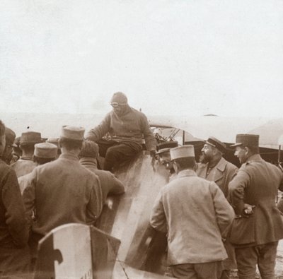 Ritorno da una missione, c1914-c1918 da Unbekannt
