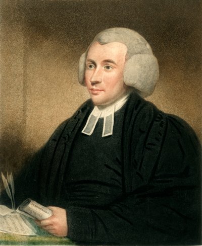 Reverendo John Eyre, MA., fine XVIII secolo da Unbekannt