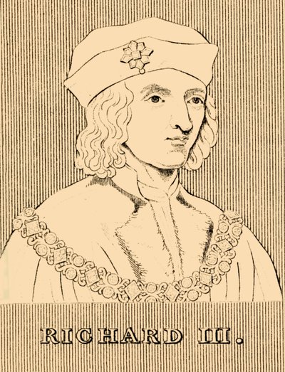 Riccardo III, 1452-1485, 1830 da Unbekannt