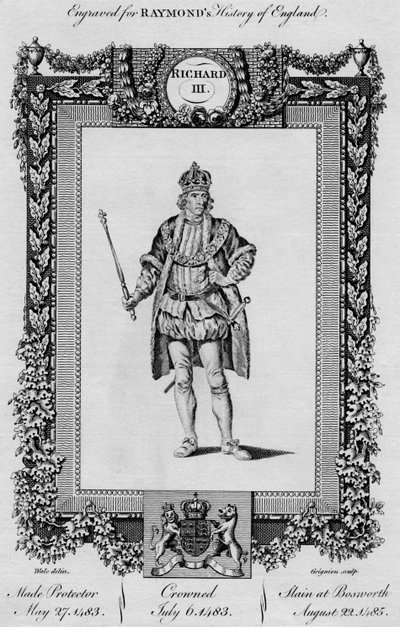 Riccardo III, c1787 da Unbekannt