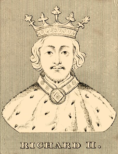 Riccardo II, 1367-1400, 1830 da Unbekannt