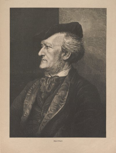 Richard Wagner, 1875 da Unbekannt
