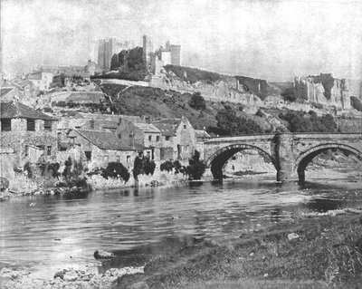Castello di Richmond, North Yorkshire, 1894 da Unbekannt