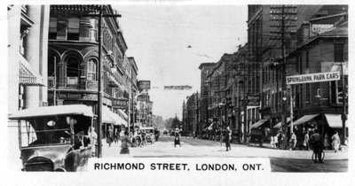 Richmond Street, Londra, Ontario sudoccidentale, Canada da Unbekannt