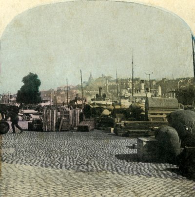 Molo di Riddarholmen, Stoccolma, Svezia, c1900 da Unbekannt