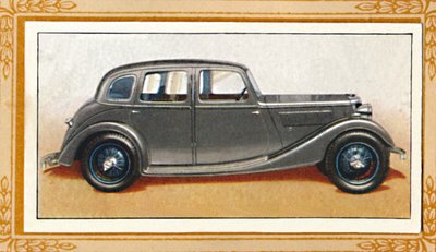 Riley Eight-90 Adelphi Saloon, c1936 da Unbekannt