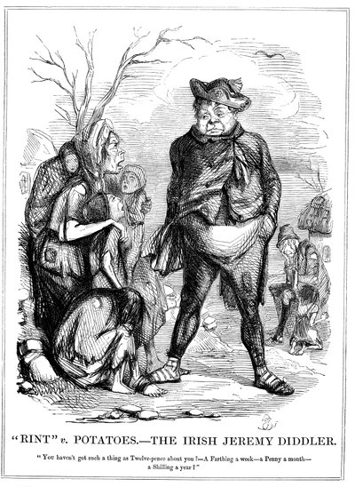 Rint v Patate - Il Jeremy Diddler Irlandese, 1845 da Unbekannt
