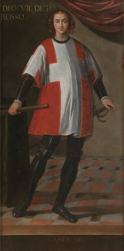 Ritratto di Amedeo VII da Unbekannt
