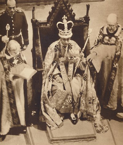 Vestito e incoronato, 12 maggio 1937 da Unbekannt
