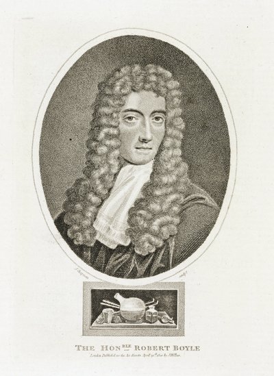 Robert Boyle (1627-1691), fisico e chimico irlandese da Unbekannt