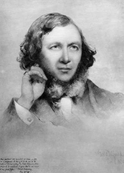 Robert Browning, poeta britannico, 1859 da Unbekannt