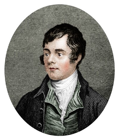 Robert Burns, poeta scozzese, 1877 da Unbekannt