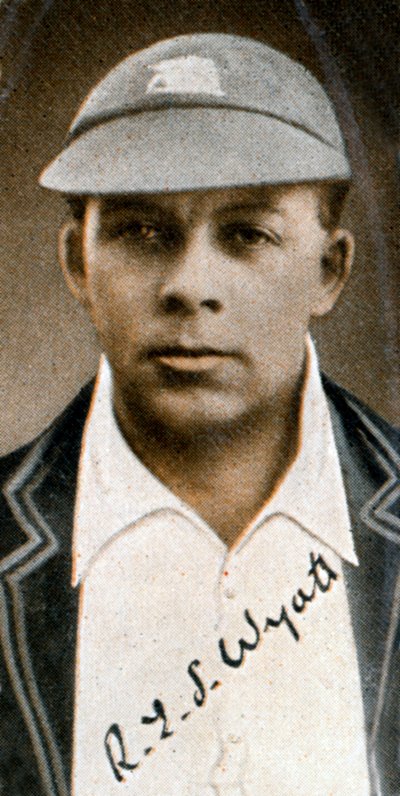 Robert Elliot Storey Wyatt, Quiet Wyatt, giocatore di cricket, 1935 da Unbekannt