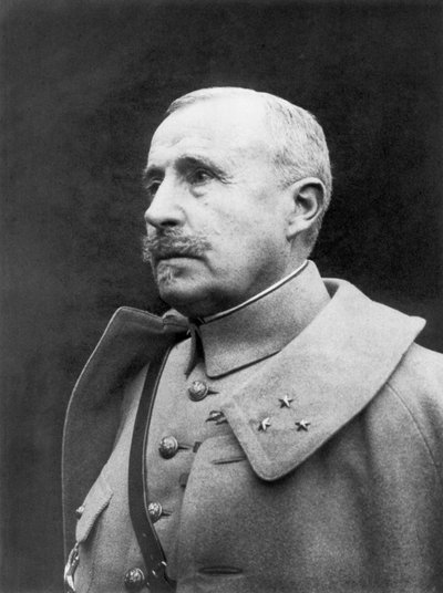 Robert Georges Nivelle, generale francese della Prima Guerra Mondiale, 1926 da Unbekannt