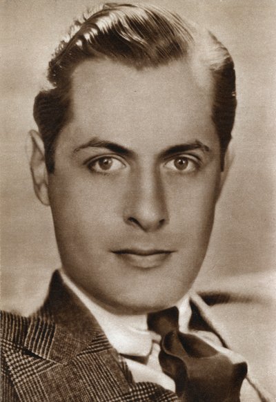 Robert Montgomery, attore e regista americano, 1933 da Unbekannt