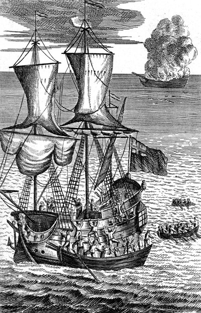 Robinson Crusoe salva l