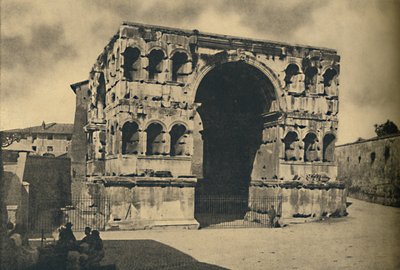 Roma - Arco di Giano Quadrifronte nel Foro Boario da Unbekannt