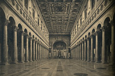 Roma - Basilica di San Paolo fuori le mura, 1910 da Unbekannt