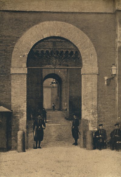 Roma - Ingresso al Palazzo Vaticano, 1910 da Unbekannt