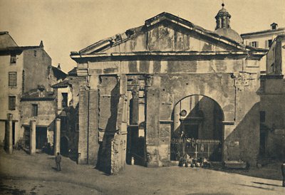 Roma - Portico di Ottavia, 1910 da Unbekannt