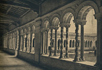 Roma - San Paolo fuori le Mura - Chiostro del Monastero dei Monaci Benedettini da Unbekannt