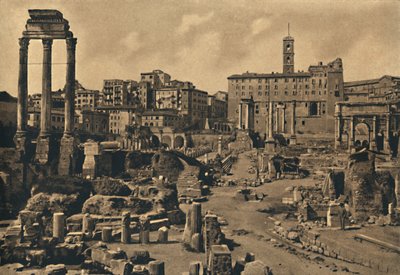 Roma - Il Foro Romano e il Campidoglio da Unbekannt