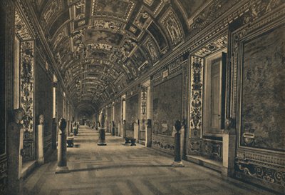 Roma - Palazzo Vaticano - Galleria delle Carte Geografiche, 1910 da Unbekannt