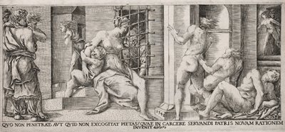 Carità Romana, 1500s da Unbekannt
