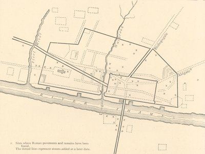 Londra romana, 1908 da Unbekannt